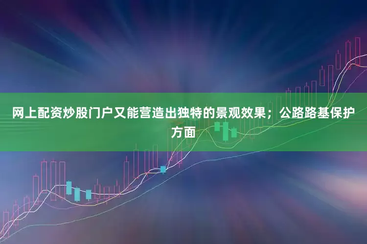 网上配资炒股门户又能营造出独特的景观效果；公路路基保护方面