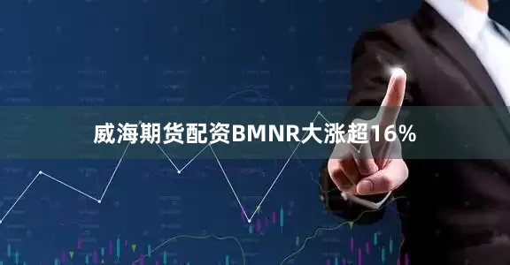 威海期货配资BMNR大涨超16%